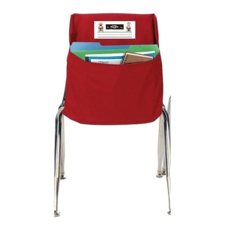 SEAT SACK Seat Sack 14 In. Durable Small Storage Pocket; Red 1372890